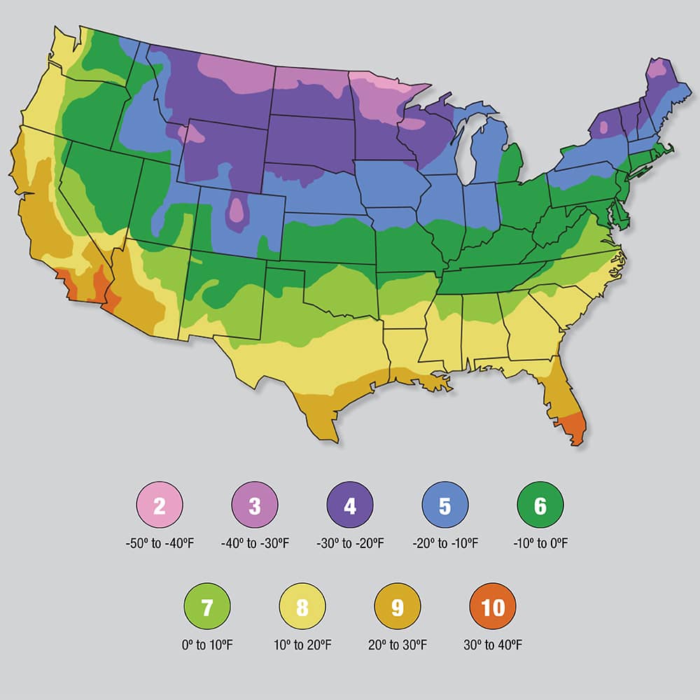Find Your USDA Plant Hardiness Zone - The Home Depot
